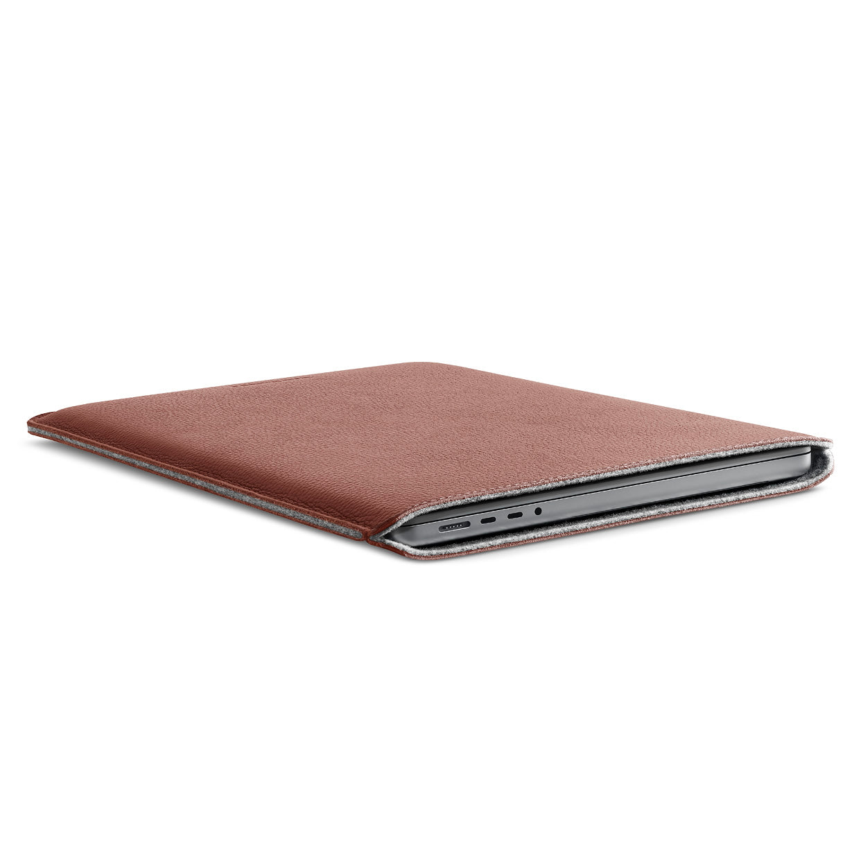 Woolnut Leather Sleeve für MacBook Pro 16"