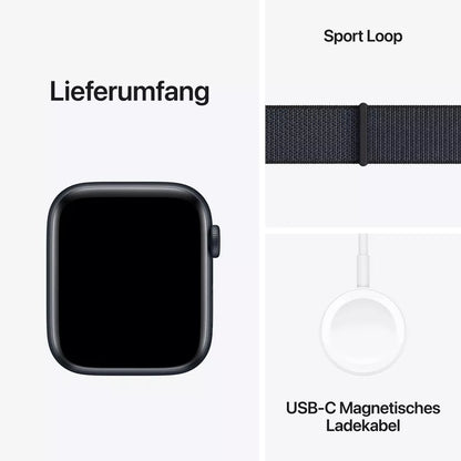 Apple Watch SE 2 44mm Midnight Aluminium GPS+Cellular Sport Loop