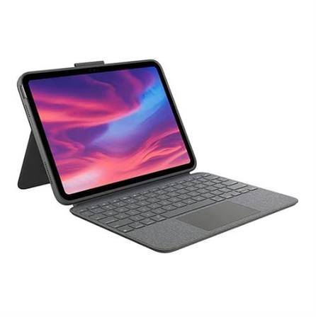 Logitech Combo Touch für iPad 10.2" (7.-9. Gen) - Carbon