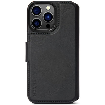 Decoded Leather Detachable Wallet Case iPhone 14 Pro