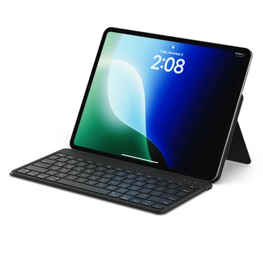 Satechi OnTheGo Multisync iPad Tastatur mit Ständer - Schwarz