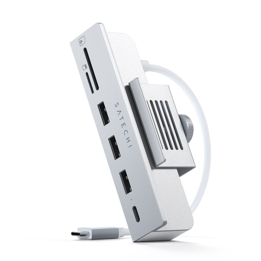 Satechi USB-C Clamp Hub Silber