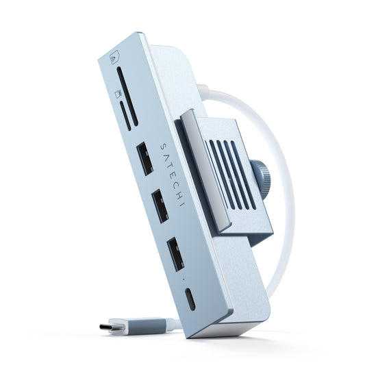 Satechi USB-C Clamp Hub Blau